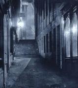 One of the ghostly haunted alleys we visit on the Christmas ghost walks.