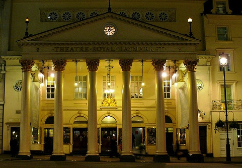 The Theatre Royal Haymarket.