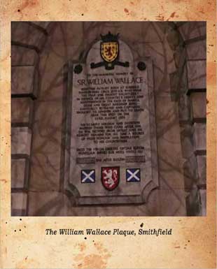 The memorial to William Wallace, Braveheart.